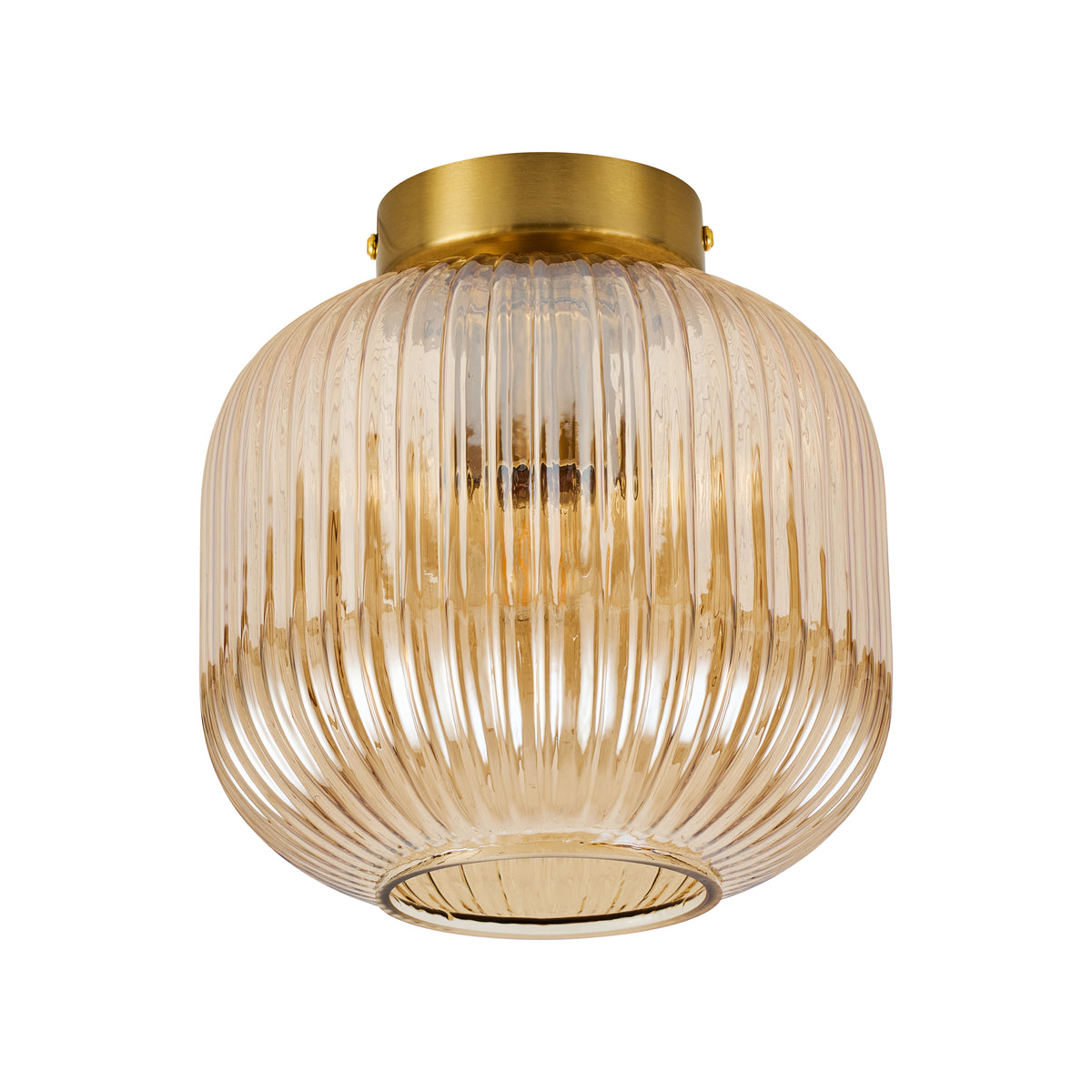 Ronde Plafondlamp - Amber