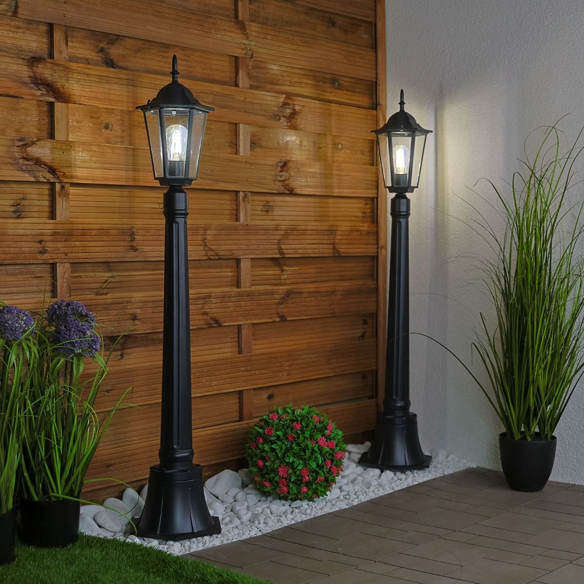 Miratic Tuinwandlamp Met Bewegingssensor - E27 - IP54 - Aluminium - Grijs - Zonder Lamp