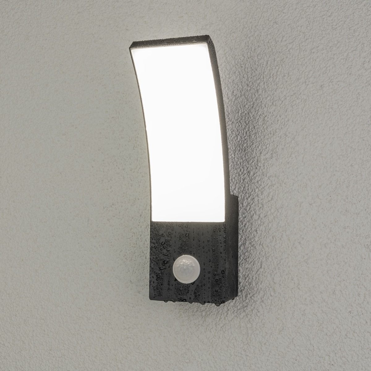 LED Buitenwandlamp met Bewegingssensor – 12W Gevellamp, 4000K Daglichtkleur