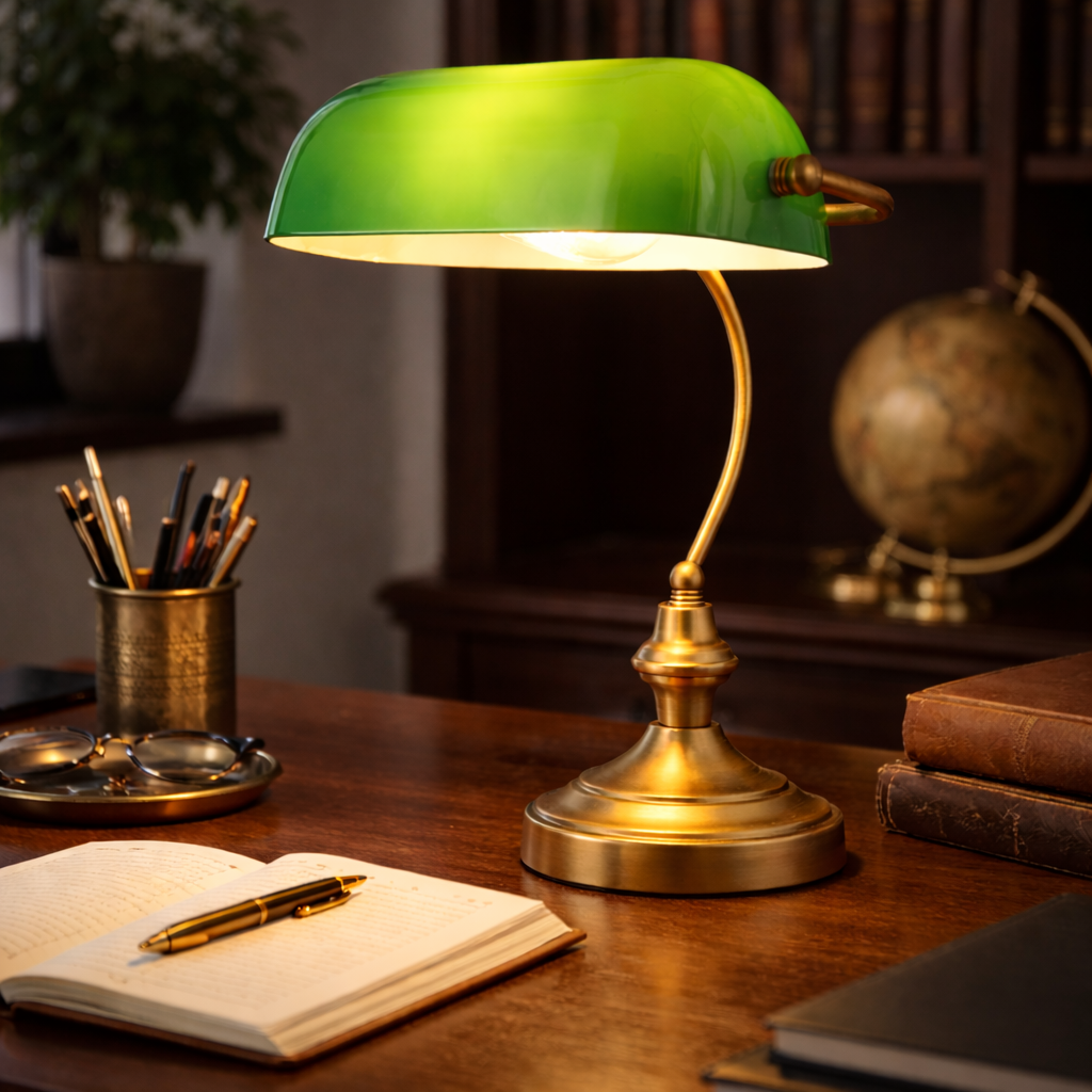 Tafellamp Retro - Milano Green
