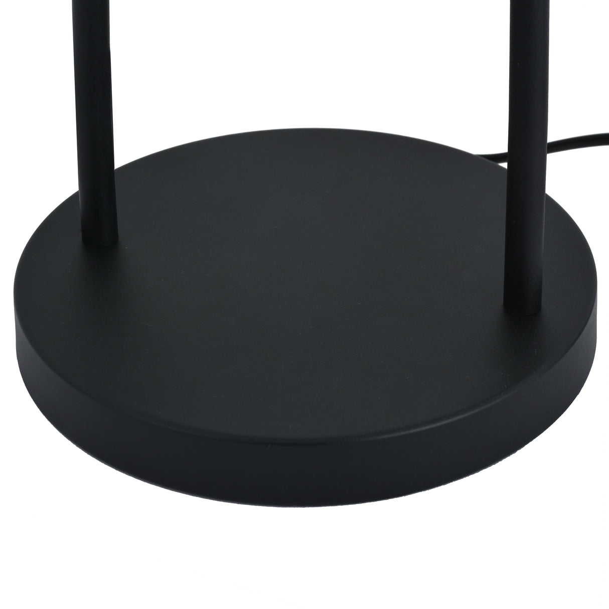 Tafellamp Tess - Zwart met Smoke glas