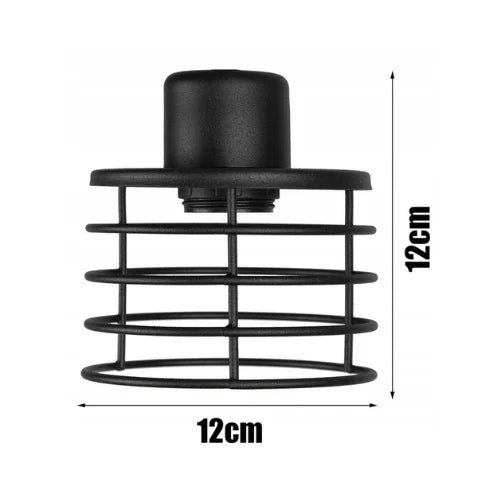 Stoere tafellamp industrieel Boxglow met open metalen frame