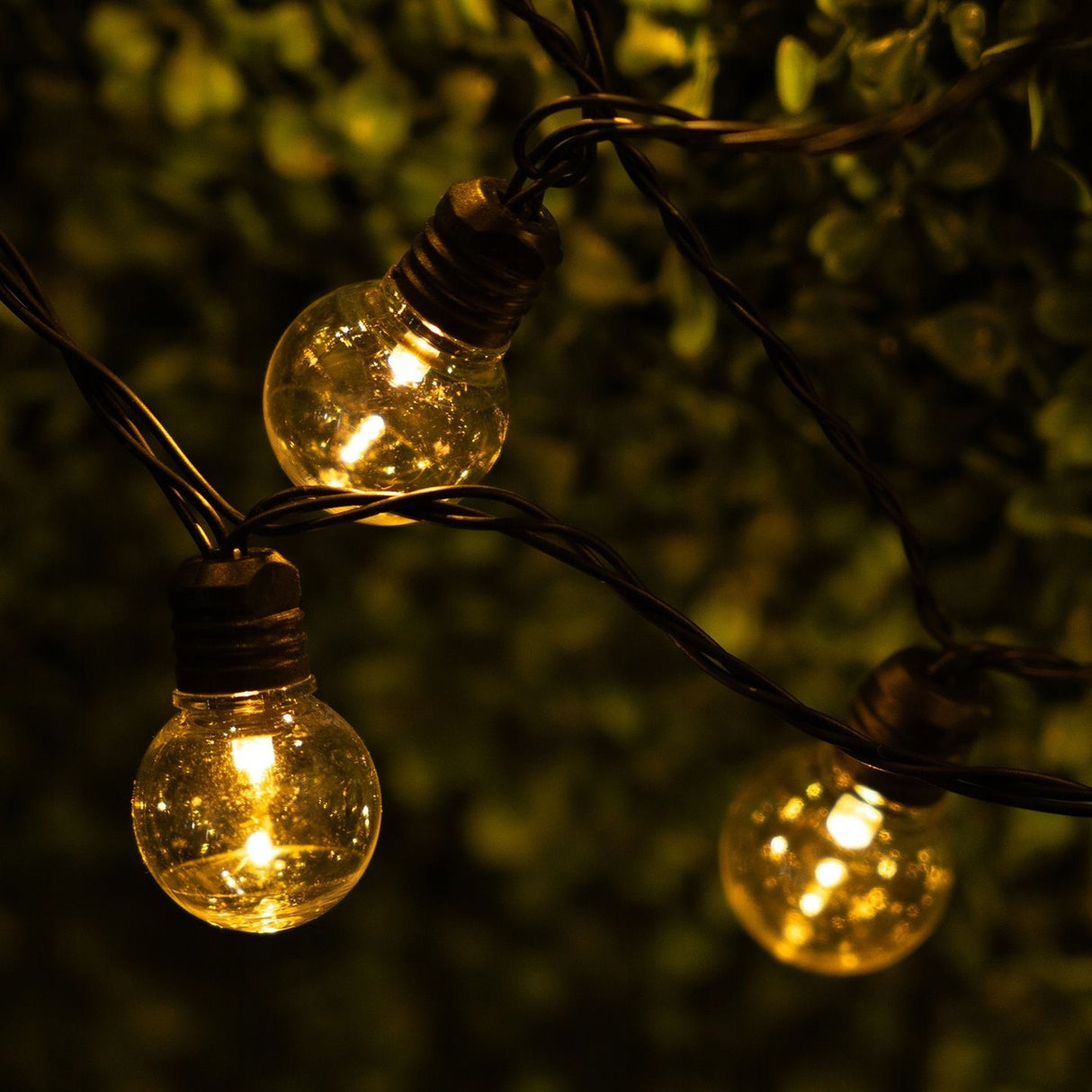 Tuin LED Lichtsnoer 16m – 100x Warm Wit (3000K)