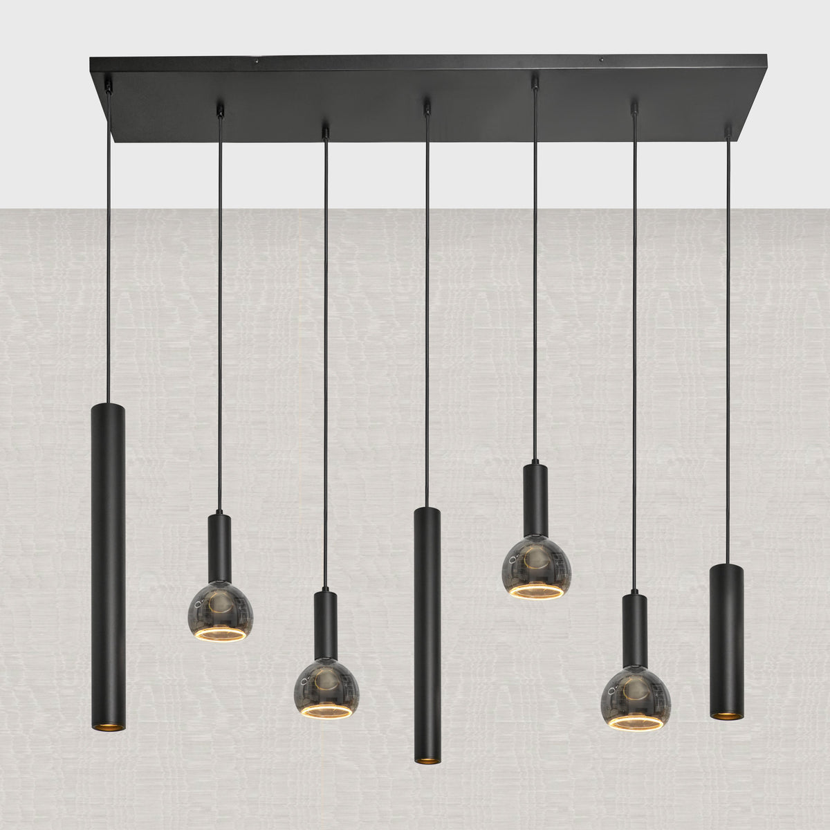 Hanglamp smoke glas: mystiek en modern in één