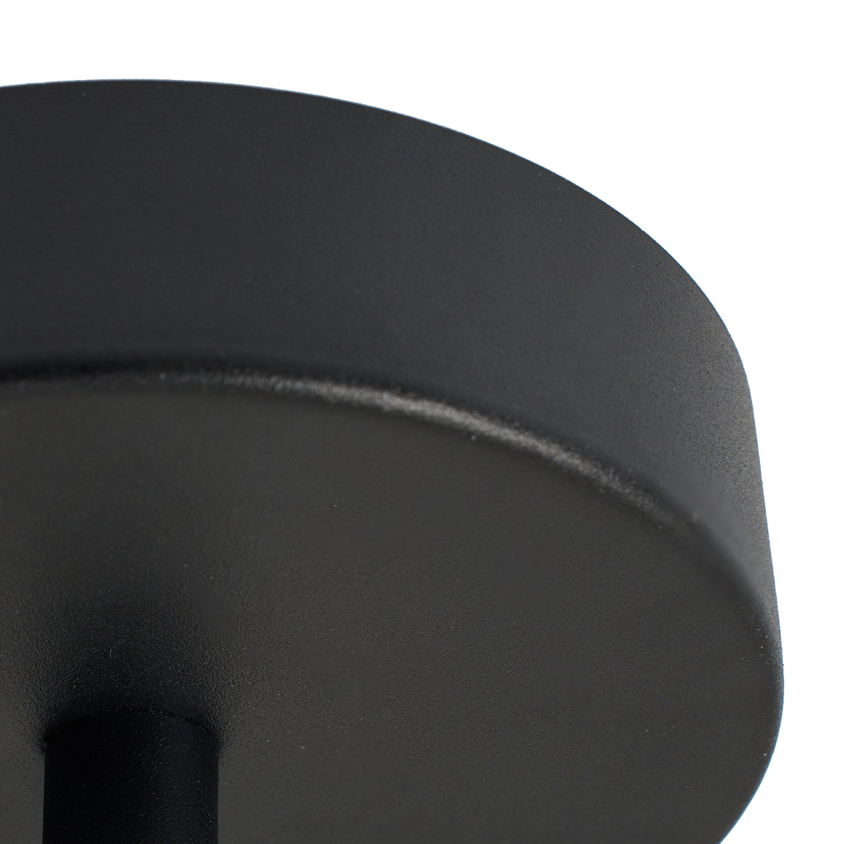 Zwarte hanglamp Orbixa, Rond