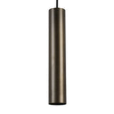 Lunaro 5-lichts Hanglamp – Donker Antiek Brons met Smokeglas – Inclusief Lichtbronnen – Niet Dimbaar