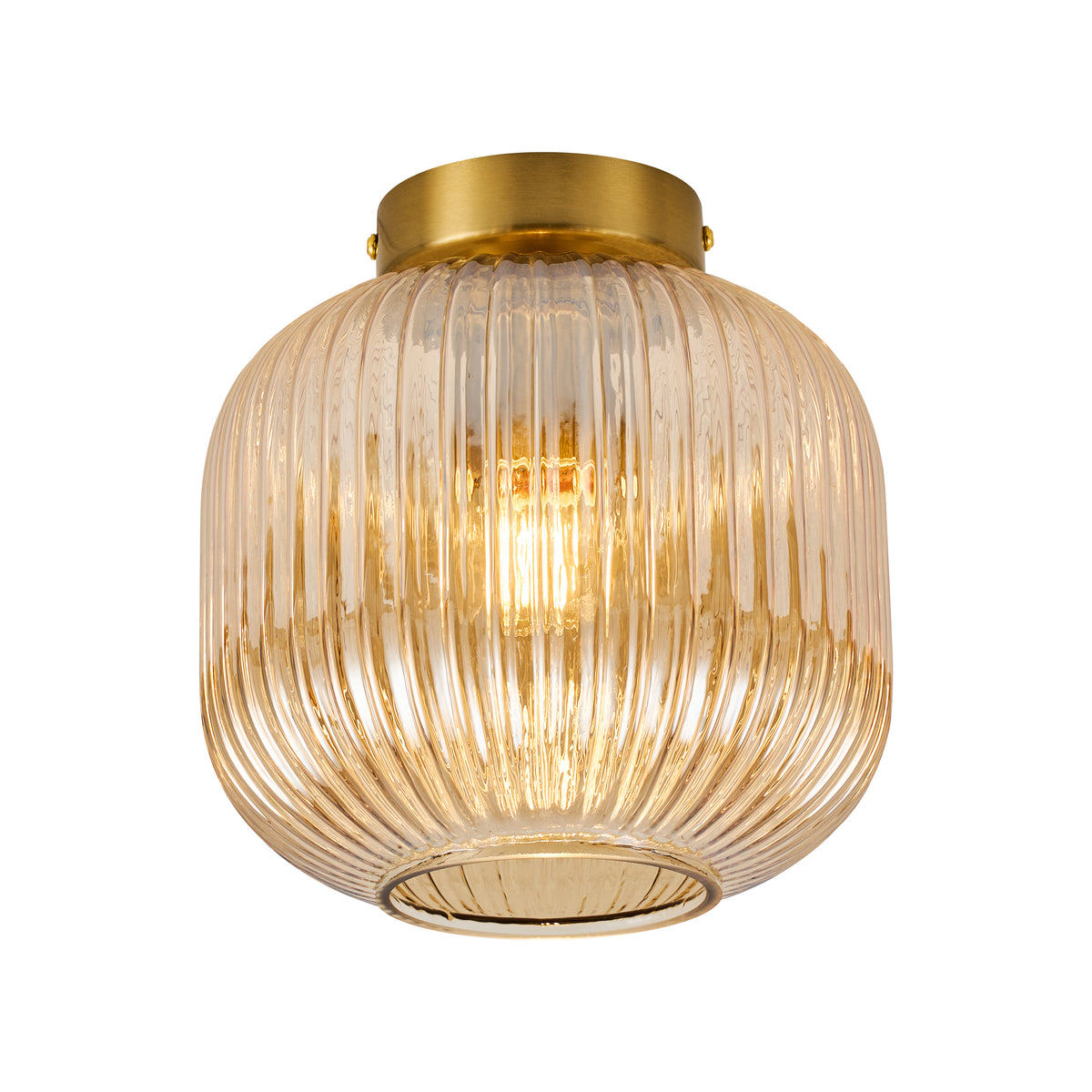 Ronde Plafondlamp - Amber
