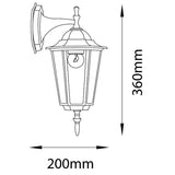 Buitenwandlamp Lantaarn – Gevelverlichting met E27 Fitting