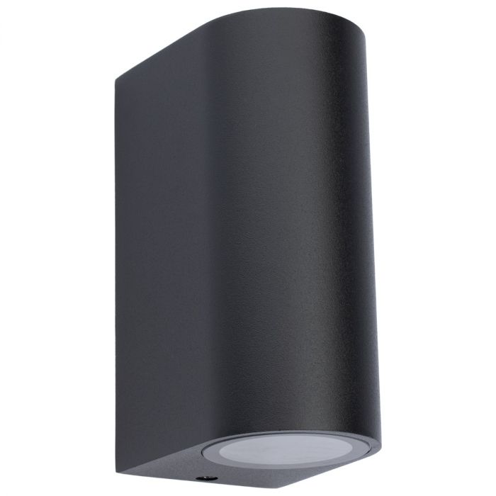 Buitenwandlamp UP & DOWN – Tuin Gevellamp GU10 Zwart