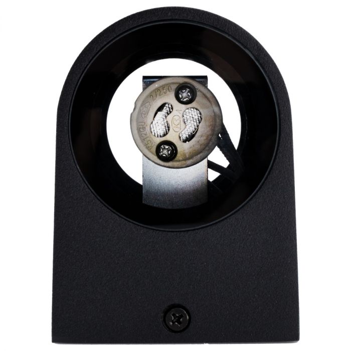 Buitenwandlamp UP & DOWN – Tuin Gevellamp GU10 Zwart