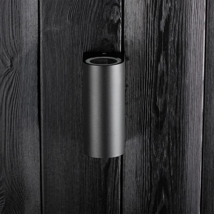 Buitenwandlamp UP & DOWN – Tuin Gevellamp GU10 Zwart