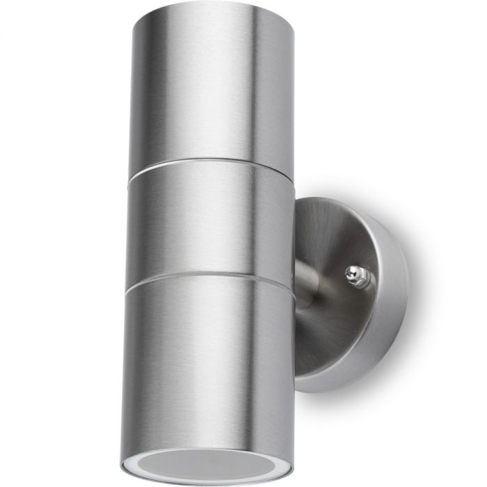 Buitenwandlamp Up & Down – Gevellamp met GU10 Fitting, LED Compatibel, IP44