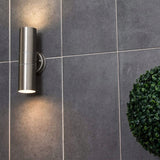 Buitenwandlamp Up & Down – Gevellamp met GU10 Fitting, LED Compatibel, IP44