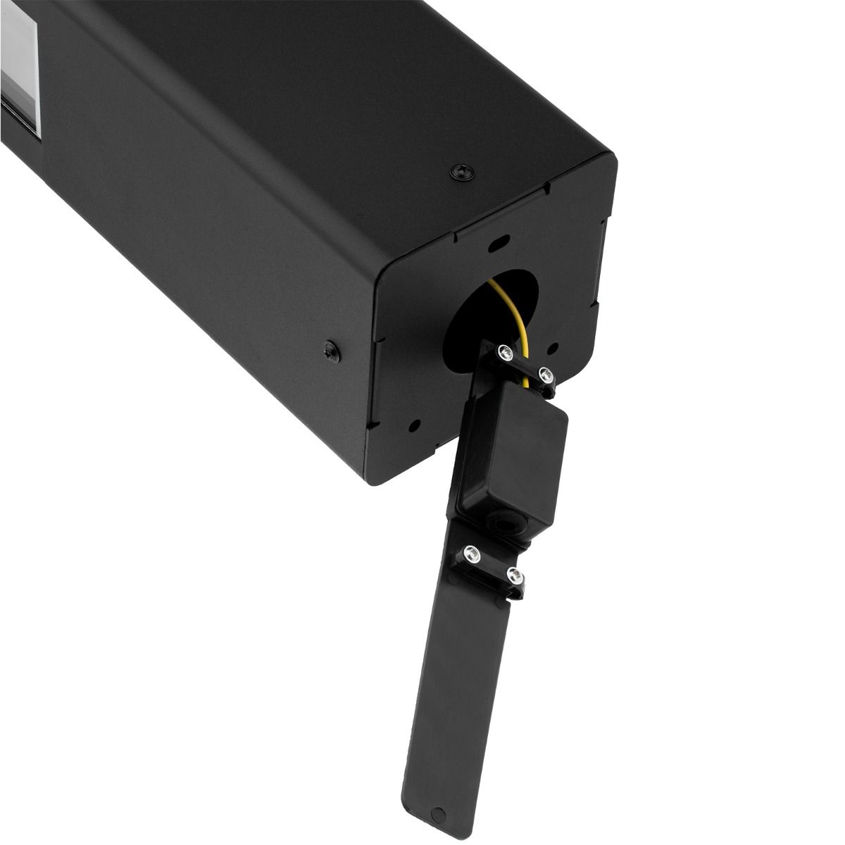 Buitenlamp Tuinpaal – Zwart Aluminium & Glas – 50cm – E27 Fitting – Staande Tuinverlichting