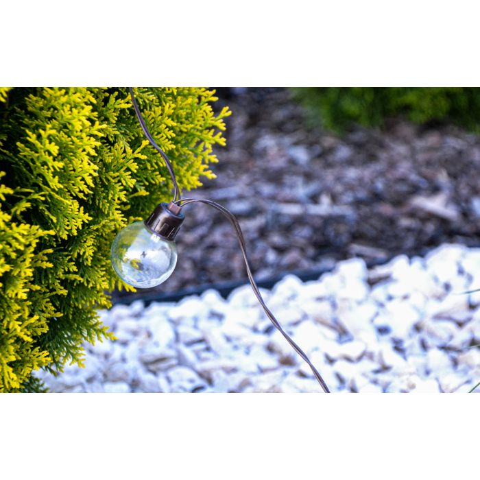 Solar LED Bollen Slinger 7,5m – Warm Wit Licht (3000K) | Zonne-energie Tuinverlichting