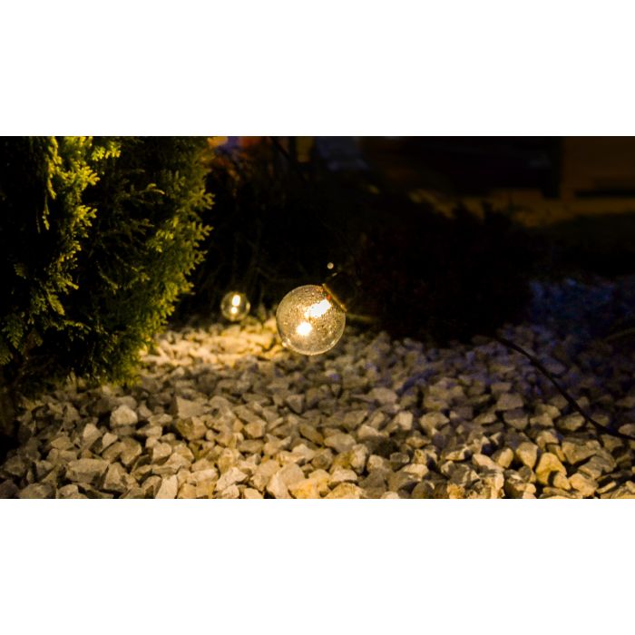 Solar LED Bollen Slinger 7,5m – Warm Wit Licht (3000K) | Zonne-energie Tuinverlichting