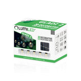 Solar LED Bollen Slinger 7,5m – Warm Wit Licht (3000K) | Zonne-energie Tuinverlichting