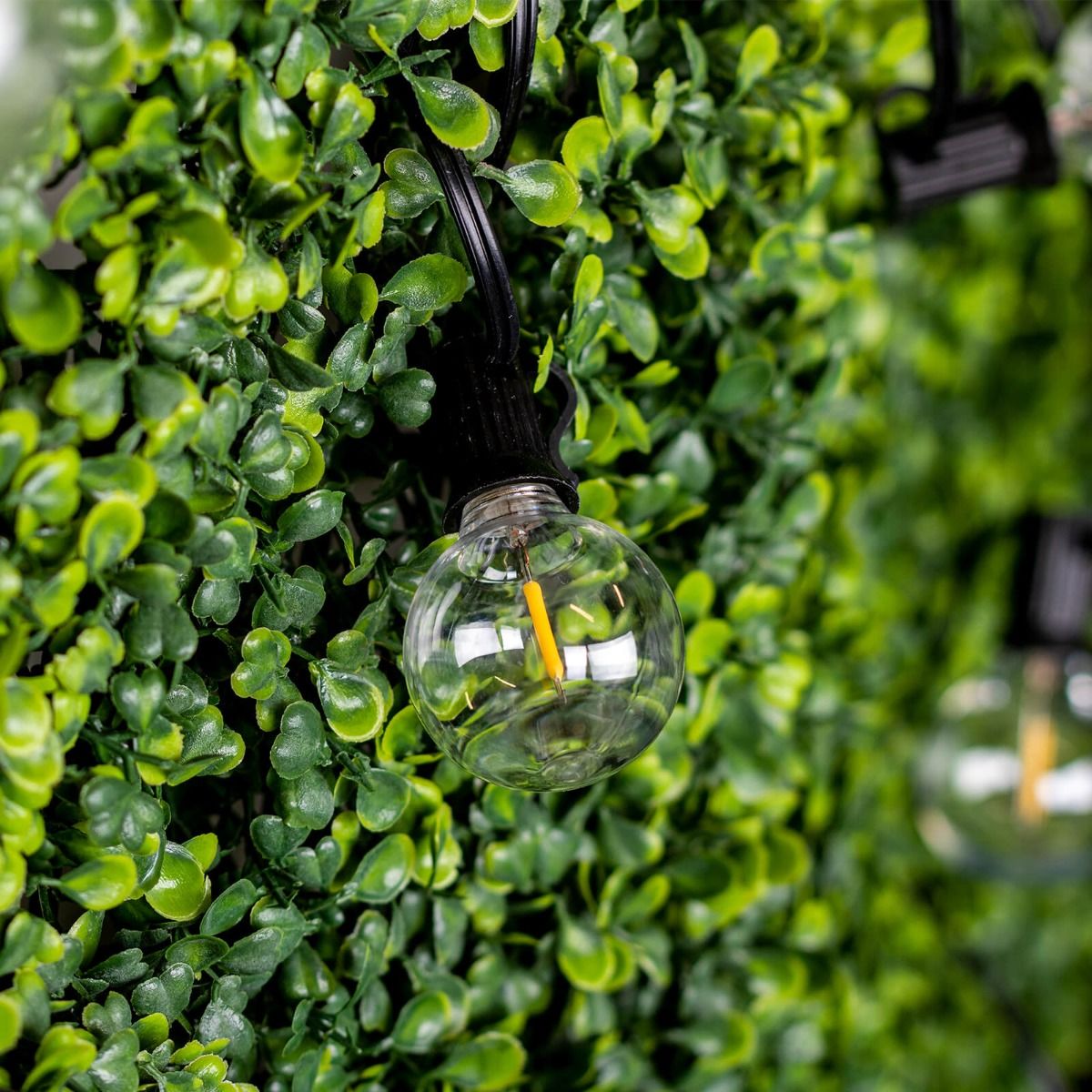 Buitenlichtsnoer 15,2m – 30x LED Ballen 3000K met Afstandsbediening