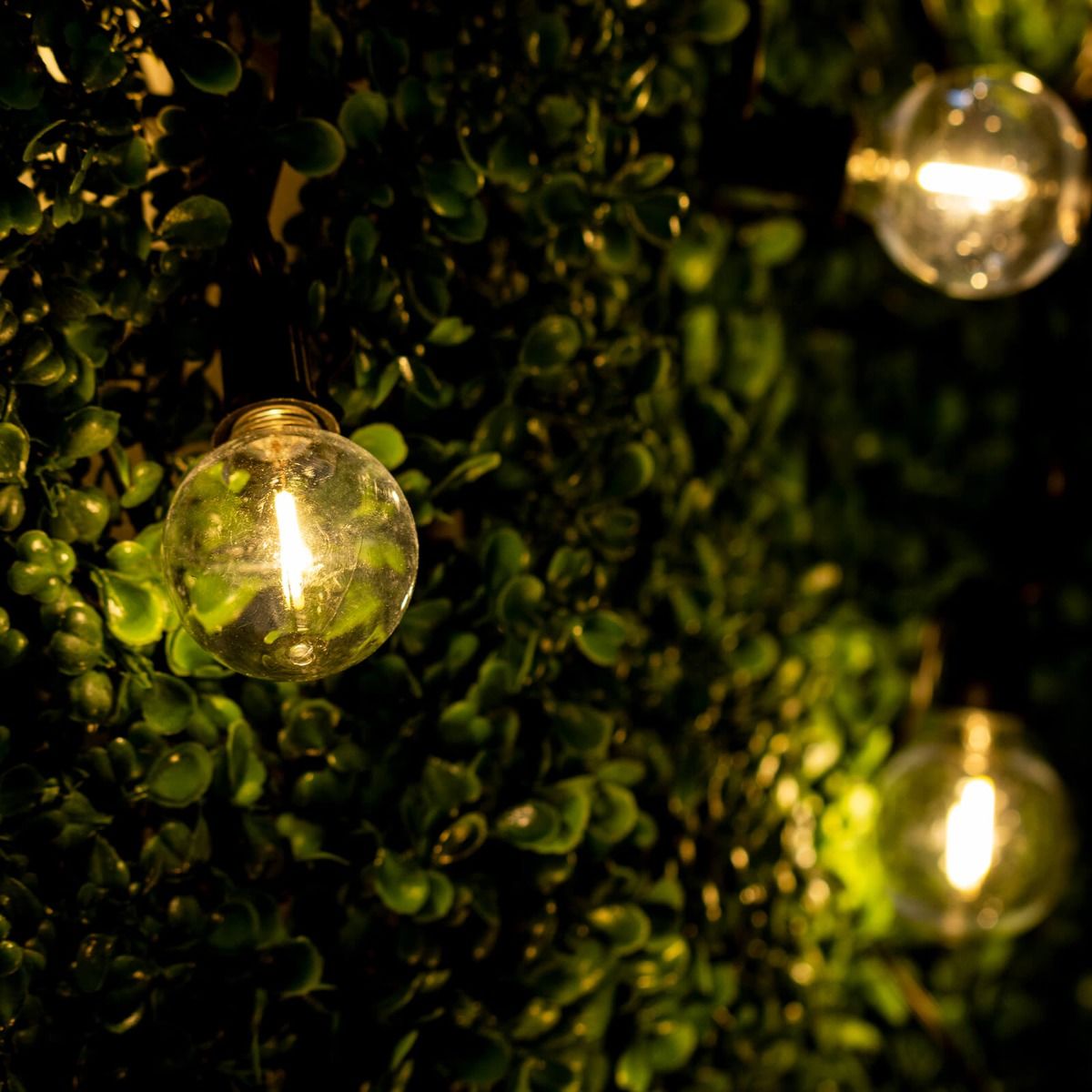 Buitenlichtsnoer 15,2m – 30x LED Ballen 3000K met Afstandsbediening