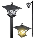 Solar Tuinlamp  – LED Buitenlantaarn – 150 cm