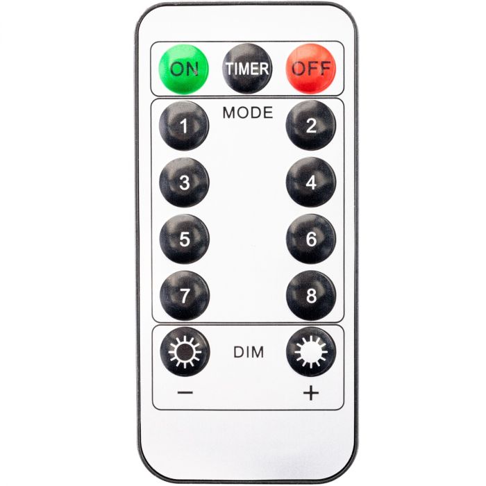 Solar Tuinverlichting – 200x LED – 21m – Warm Wit 3000K – Incl. Afstandsbediening