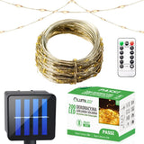Solar Tuinverlichting – 200x LED – 21m – Warm Wit 3000K – Incl. Afstandsbediening