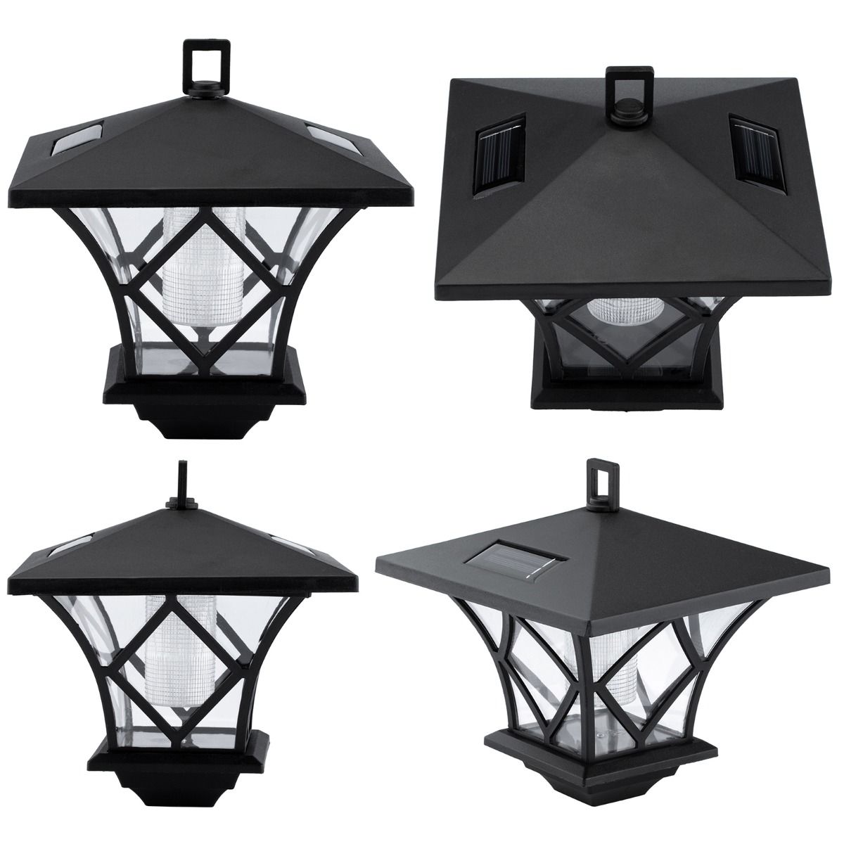 Solar Tuinlamp  – LED Buitenlantaarn – 150 cm