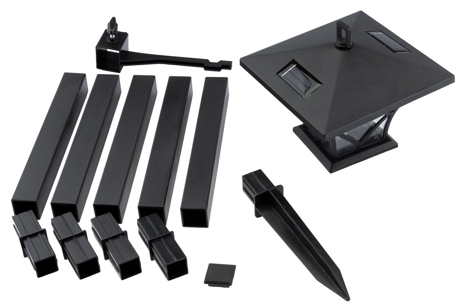 Solar Tuinlamp  – LED Buitenlantaarn – 150 cm