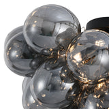 Plafondlamp Grape – Moderne smoke glas lamp