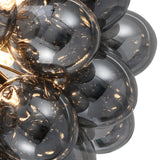 Plafondlamp Grape – Moderne smoke glas lamp