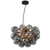 Hanglamp Grape – Moderne amber glas lamp