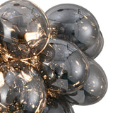 Hanglamp Grape – Zwart met smoke glas