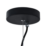 Hanglamp Grape – Zwart met smoke glas