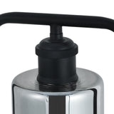 Tafellamp Tess - Zwart met Smoke glas