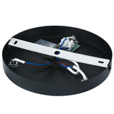 Plafondlamp Zwart - 3 smoke Glasbollen - Yaro