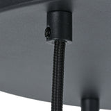 Hanglamp Lisa – 3-Lichts - Ribbel Fade Glas