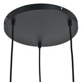 Hanglamp Lisa – 3-Lichts - Ribbel Fade Glas