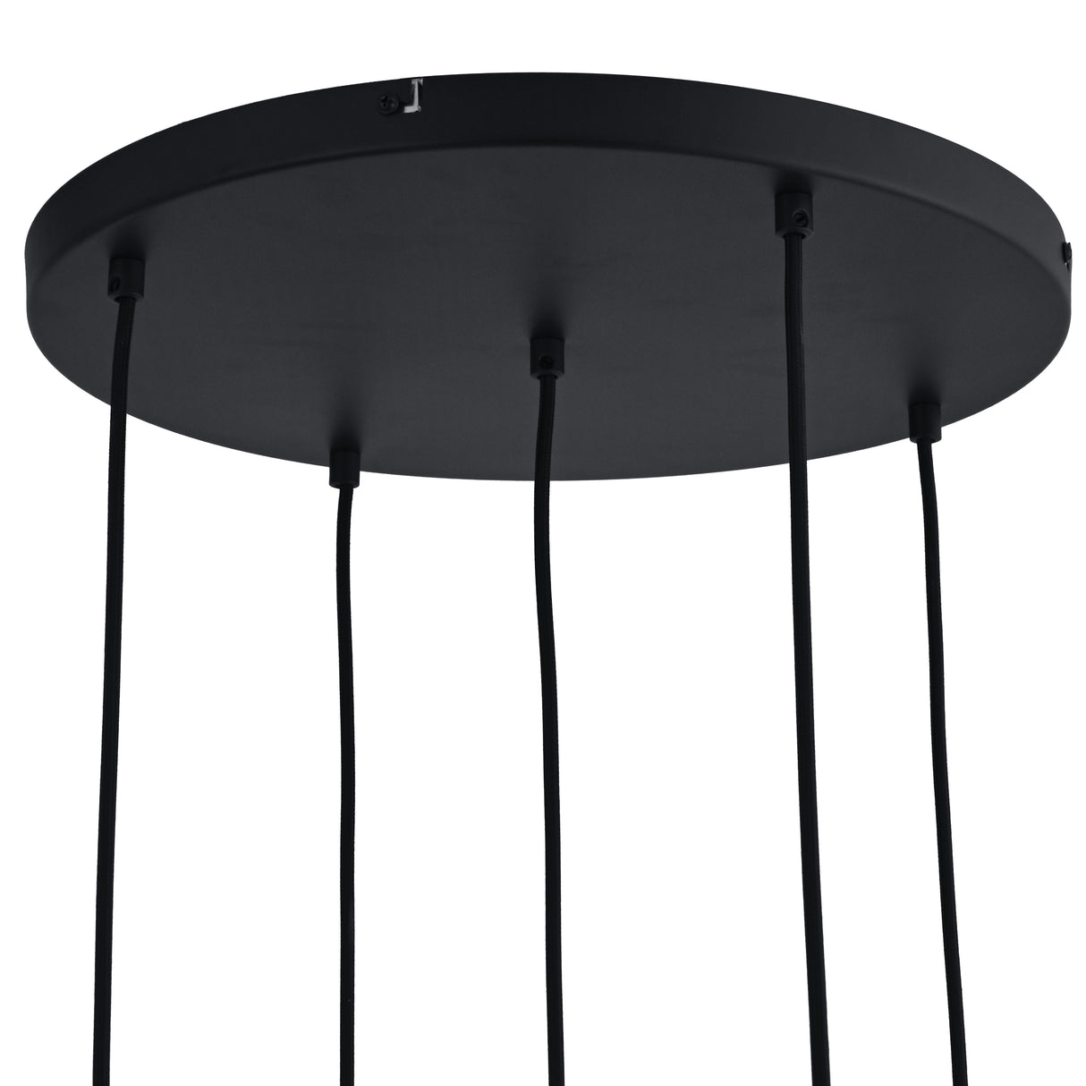 Hanglamp 5-Lichts Amber Rond