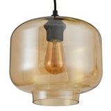 Hanglamp 5-Lichts Amber Rond