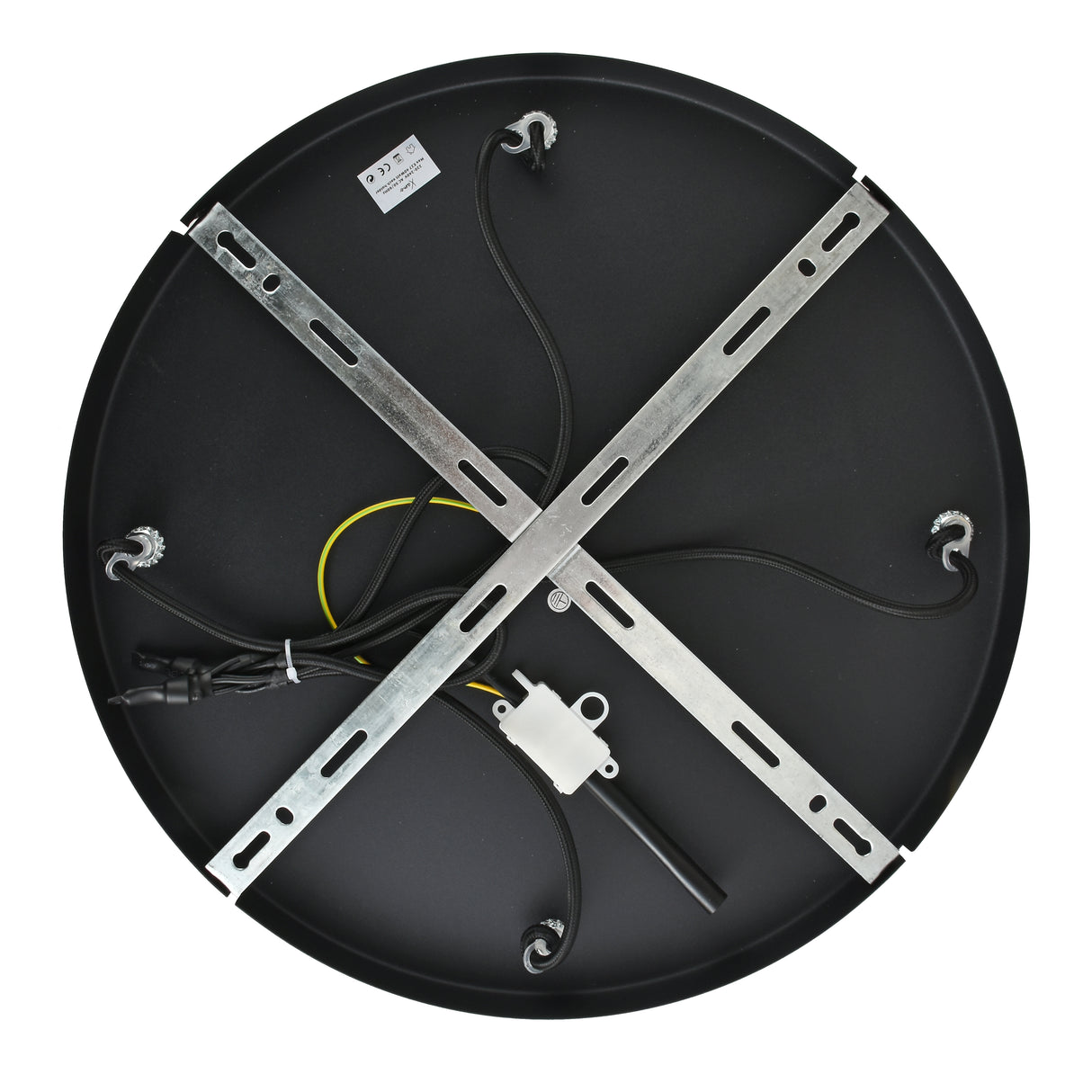 Hanglamp 5-Lichts Amber Rond