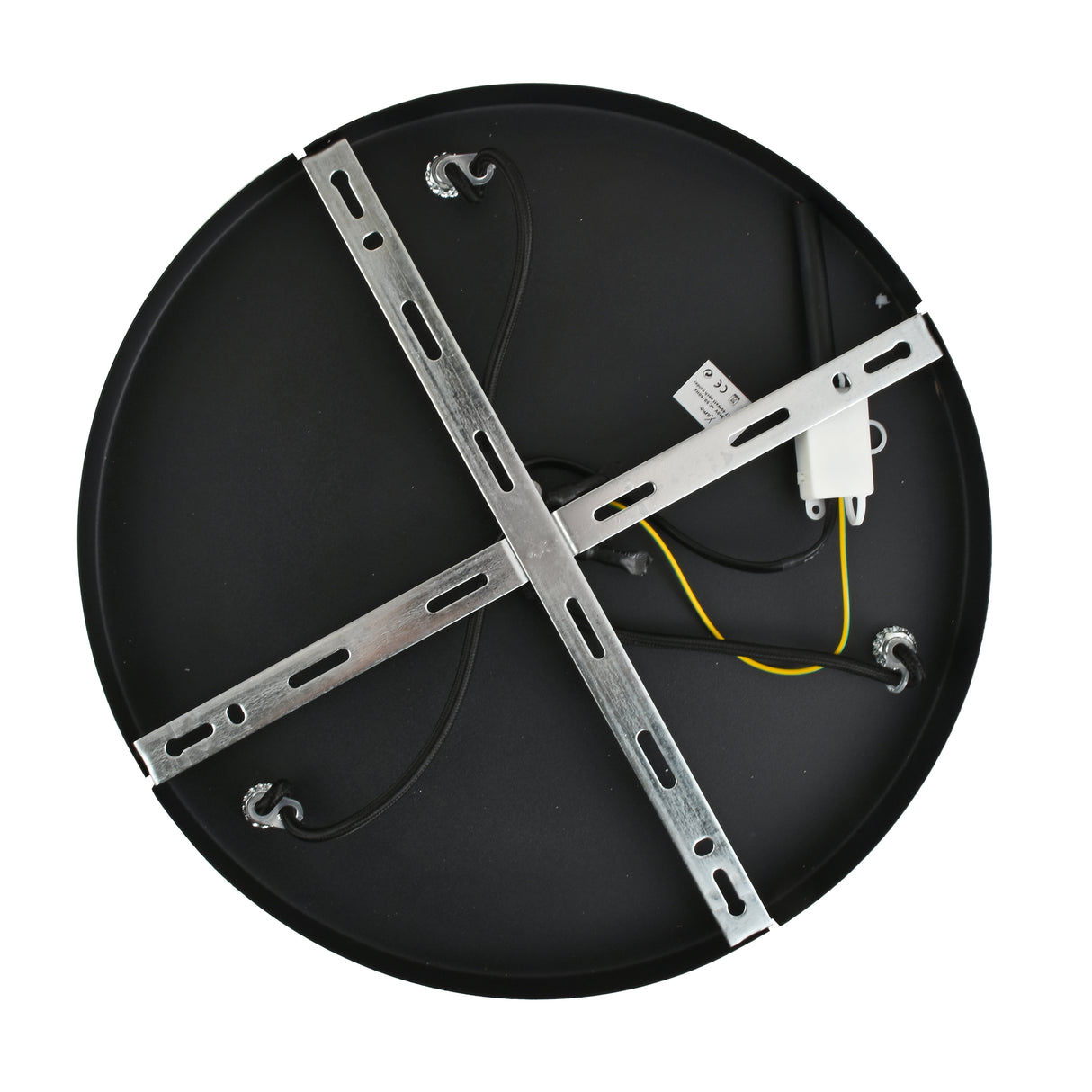 Hanglamp 3-Lichts Amber Industrieel Zwart