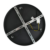 Hanglamp 3-Lichts Amber Industrieel Zwart