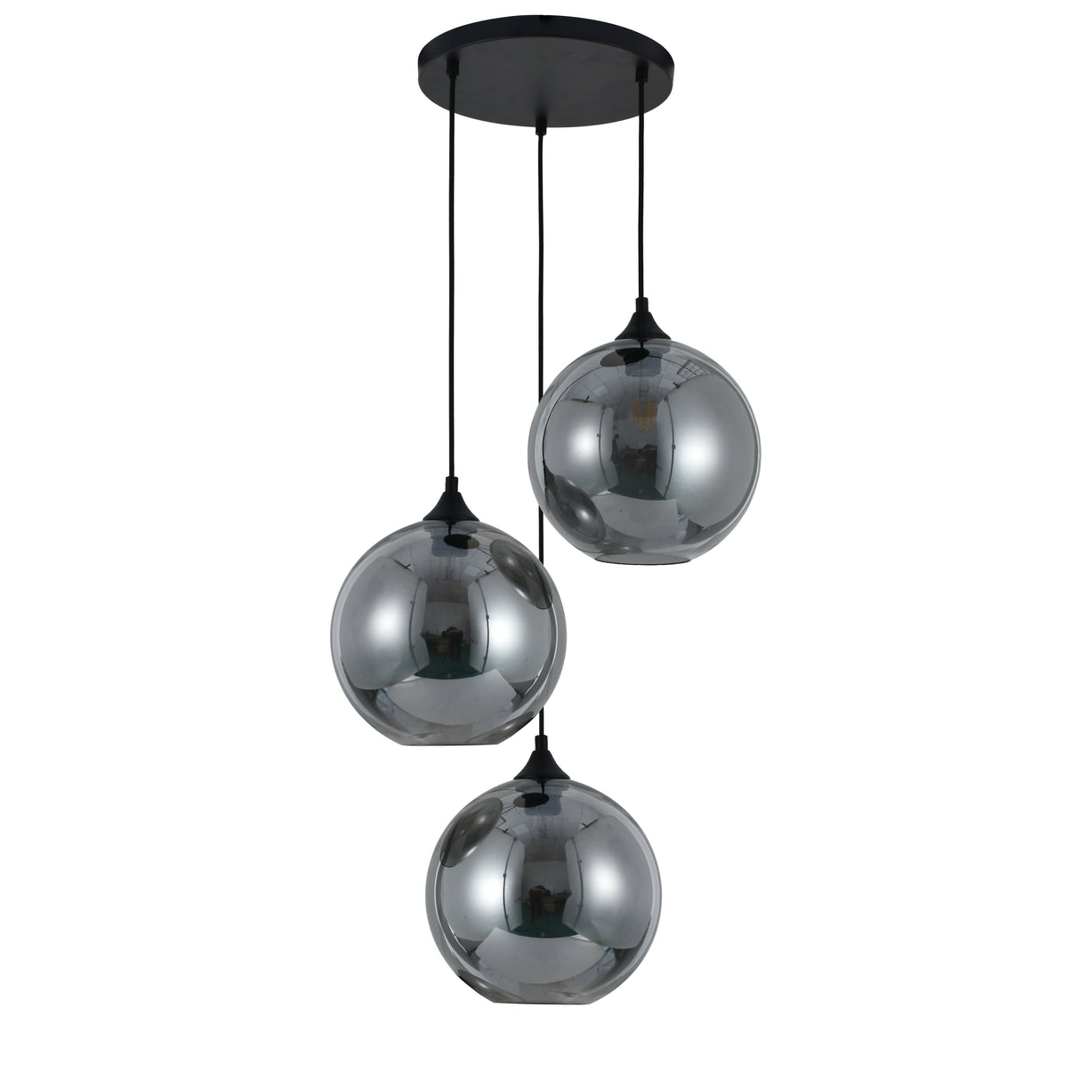 Hanglamp Mino – 3-Lichts - Glasbollen