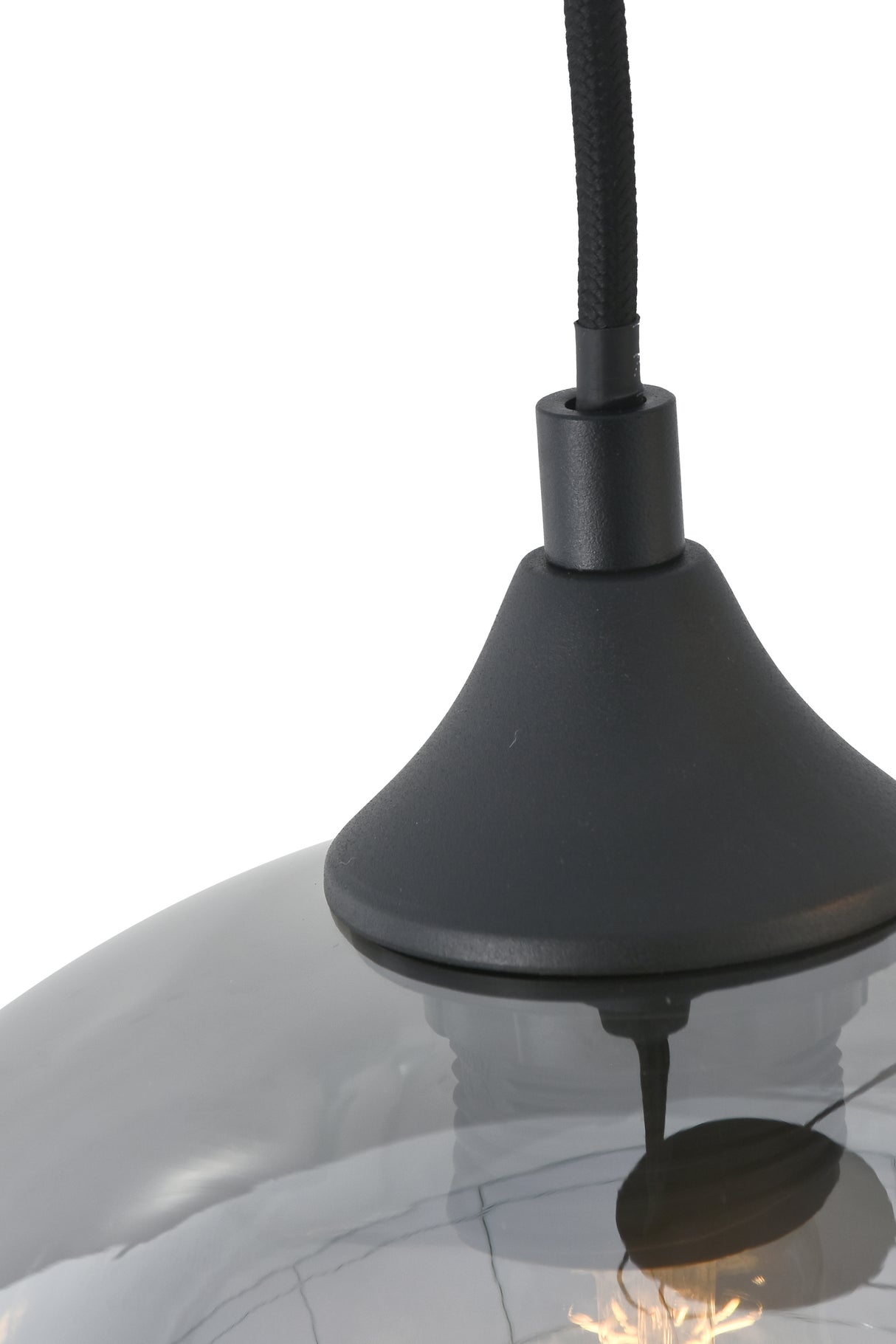 Hanglamp Mino – 3-Lichts - Fade glas - Woonkamer - Eetkamer - Slaapkamer - Kantoor