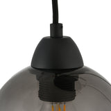 Hanglamp Industrieel 4-lichts Smoke