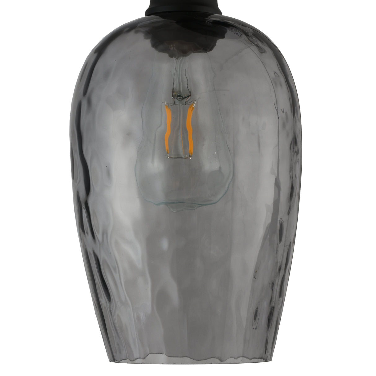 smoke glas hanglamp detail
