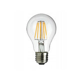 LED lamp E27 6 watt warm wit 3000K doorzichtig glas