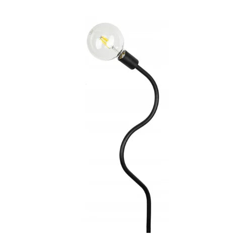 vloerlamp zwart metaal industrieel voor woonkamer of hal