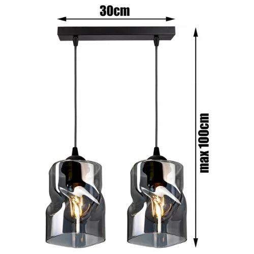 Hanglamp Industrieel 2-Lamps ‘Twistlux’