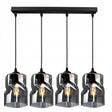 Hanglamp glas industrieel modern eettafel Twistlux